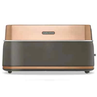 Morphy Richards 245742 Signature Opulent 2 Long Slot 4 Slice Toaster Copper - Image 1 of 4