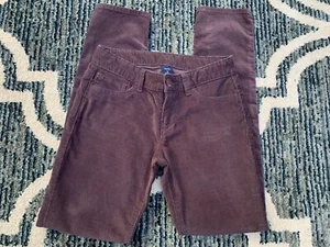 Gap Kids Girls Size 10 Skinny Brown Velour Velvet Pants - Picture 1 of 5