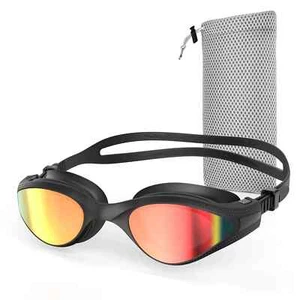 FISHOAKY Swim Goggles Polarized Swimming Goggles Anti-Fog Clear Vision No Lea... - Picture 1 of 7