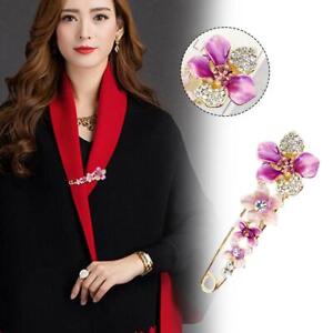 Flower Brooches Alloy Lapel Pins For Women Dress Shirt Lot K5 Accessories K1S0