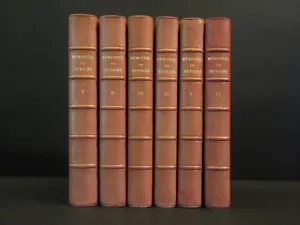 La Vie et Les Ecrits de Madame De Sevigne WALCKENAER 1856 Fine Leather Bindings - Picture 1 of 10
