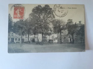 CPA 40 MUGRON - Place Bastiat - Imagen 1 de 2