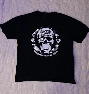 Doctor Strange records men’s XL T-shirt Alta Loma California Punk Rock Vinyls - Picture 1 of 5
