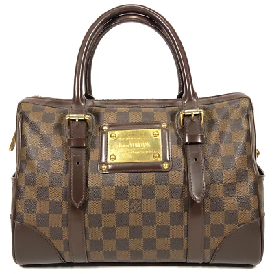 Auth Louis Vuitton Berkeley Handbag Damier Ebene N52000 FL5008 - Image 1 of 4