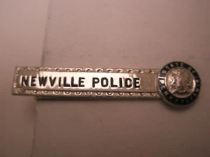 Newville Police Vintage Tie Bar Clip pa pennsylvania cops - Picture 1 of 7