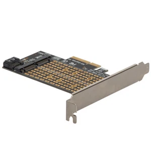 PCIe NVMe SATA M.2 to PCI-Express 3.0 X4 Adapter for B Key Key M2 SSD - Afbeelding 1 van 12