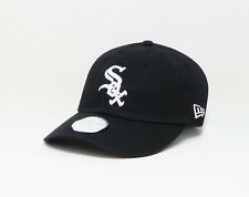 New Era キッズ キャップ MLB シカゴ ホワイトソックス ブラック 調節可能なバックル ユース サイズ 帽子