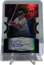 2023 Panini Select RYAN ZIMMERMAN Red White Blue Prizm AUTO Autograph 13/30