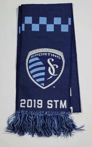 Sporting KC 2019 Season Ticket Member Scarf Sporting Kansas City Soccer Futbol Cover