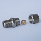 1/8" Npt Male Compression Fitting - Stainless Steel