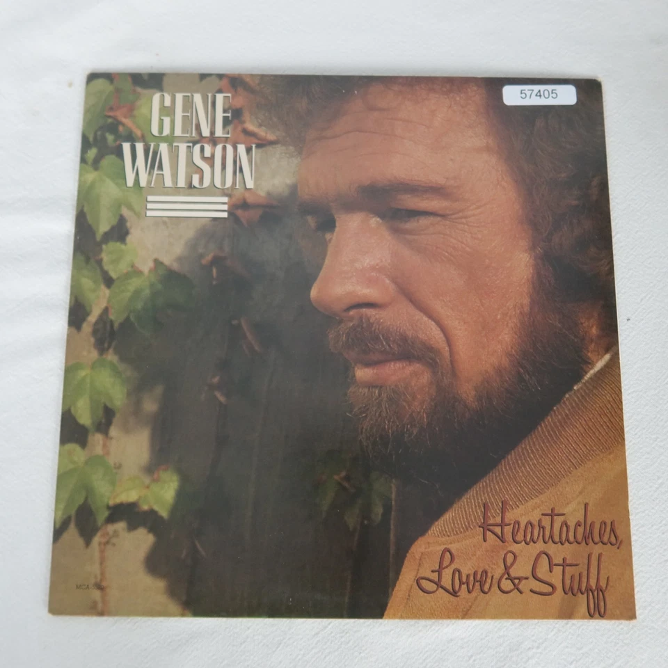 Gene Watson Heartaches Love And Stuff LP Vinyl Record Album - Image 1 of 4