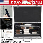 126Pcs Gun Cleaning Kit Rifle Barrel Pro Universal Pistol Shotgun Cleaner Set