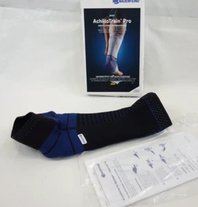BAUERFEIND Achillotrain PRO Achillessehnenunterstützung Unisex Black/Blue Size 3 - Bild 1 von 7