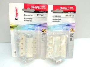 Lot de 2 accessoires LEGRAND FILAIRE CÂBLAGE MURAL MÉTAL IVOIRE B9-10-11 - Photo 1/1