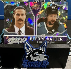 2021-22 Upper Deck MVP - Before and After #BA-6 Erik Karlsson - San Jose Sharks - Picture 1 of 3