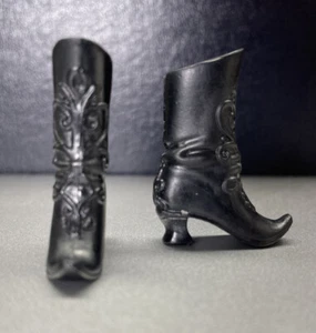 Replacement Boots for Anna Doll Disney Frozen Black 1, Preowned EUC - Picture 1 of 5