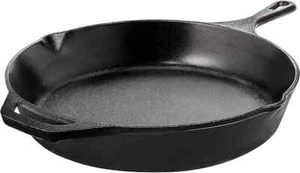 Kichly 10 Zoll Pre-Seasoned Gusseisen Pfanne Bratpfanne mit 2 Griffen 4 Ease601 - Bild 1 von 3