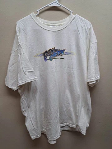 NHRA Ron Capps Nitro Road Tour 2008 Men's T-Shirt XXL Cover