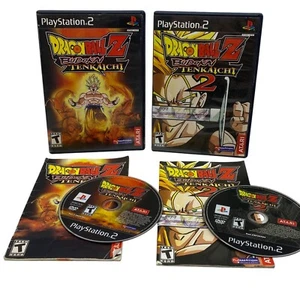 Dragonball Z Budokai Tenkaichi 1 & 2 playstation 2 PS2 T Guide CD Case Complete - Picture 1 of 15
