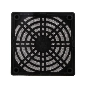 8cm Auspuff Axiallüfter Staub Filter Fan Fall Für PC Computer Gehäuselüfter - Afbeelding 1 van 5