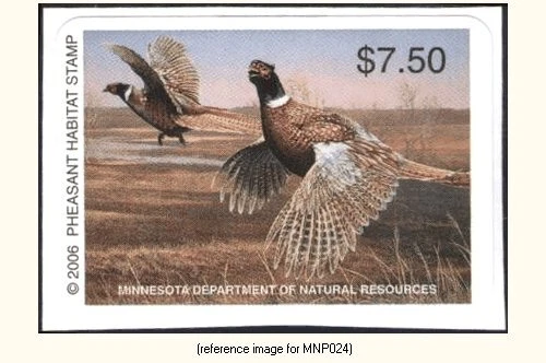 D2K Minnesota Pheasant Stamp 2006 $7.50 - Image 1 of 1