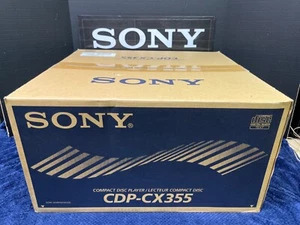 _-NEW-FACTORY SEALED!-_ Sony CDP-CX355 300 disc CD Changer Player Set NOS - Picture 1 of 10
