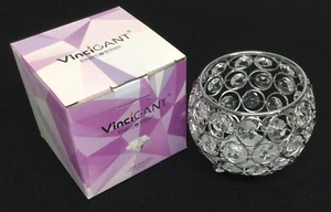 Vincigant Crystal Bowl Candle Holder - Picture 1 of 5