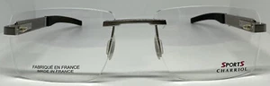 NEW AUTHENTIC Charriol Sport Rimless Eyeglasses SP 23023 A C.7 France Rubber - Picture 1 of 17