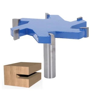 6 Edge Slotting Cutter 12mm Straight Shank Grooving Router Bit Woodworking New \ - Foto 1 di 11