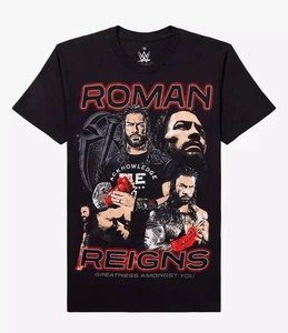 Camiseta Multi-Retrato WWE Roman Reigns - Talla Grande Hot Topic Nueva con Etiquetas - Imagen 1 de 2