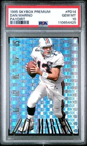 1995 Skybox Premium Paydirt Dan Marino Paydirt PSA 10 - Picture 1 of 2