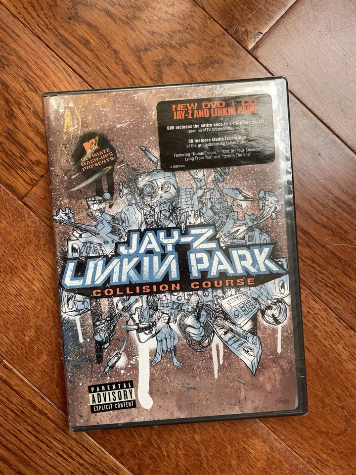 *Sealed* JAY-Z & LINKIN PARK:  Collision Course CD & DVD Set NEW - Image 1 of 4
