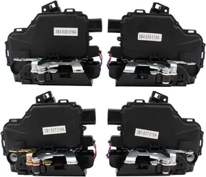 NewYall Power Door Lock Latch Actuator Set for VW Beetle Passat 1998-2005 Golf J - Picture 1 of 6