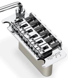 Chrome Schaller Germany Vintage Tremolo w/Roller Saddles for Stratocaster, Strat - Picture 1 of 3