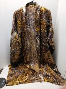 XL Women's Muumuu Kaftan Animal Print Night Robe - Picture 1 of 3