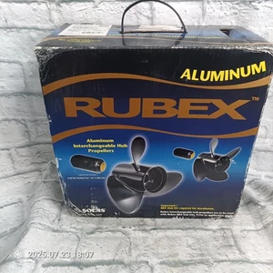 Solas Rubex 3 Aluminum Propeller 9411-135-15 13.5 x 15 RH 3-Blade Boat parts - Picture 1 of 11