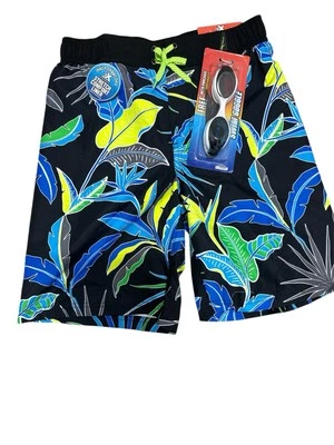 Pantalones Cortos de Tabla ZeroXposur Big Boys Sobre la Rodilla Ondas Talla 14/16 Foto 1 de 4