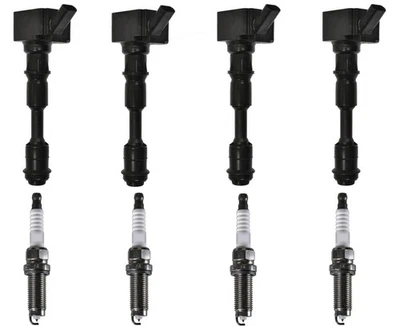 Direct Ignition Coils & Spark Plugs Fits Volvo S60 2.0L 2014 2015 2016 2017 2022 - Image 1 of 4