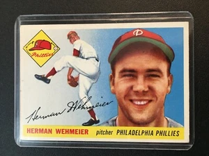 F64229  1955 Topps #29 Herman Wehmeier PHILLIES - Picture 1 of 2