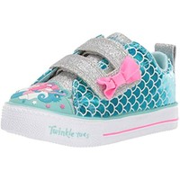 shuffle lite glitter sneaker skechers