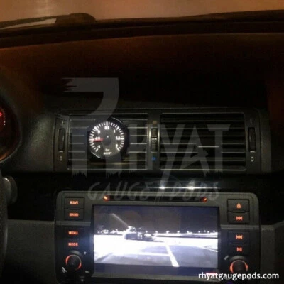 RHYAT GAUGE PODS BMW Serie 3 e46 52mm - Soporte Manometro Gauge Pod Porta Support