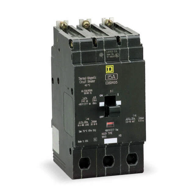 Square D EJB34125 Circuit Breaker 125 a T99445