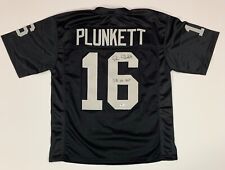 JIM PLUNKETT signed/auto'd OAKLAND RAIDERS Custom Made Jersey w/SB MVP - BECKETT