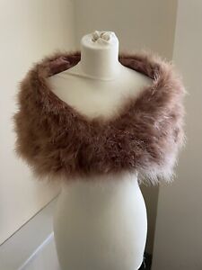 Codello Real Feather bolero scarf stole jacket evening look to wear on shoulders