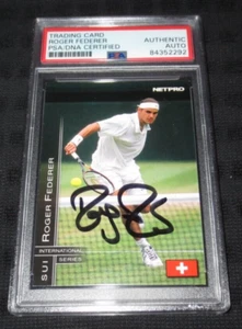 Roger Federer signed autographed PSA / DNA slabbed 2003 Netpro Rookie RC #11 - Picture 1 of 3