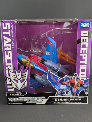 Transformers Takara Animated Starscream complete boxed Takara TA-07 2007 Voyager - Image 1 of 4