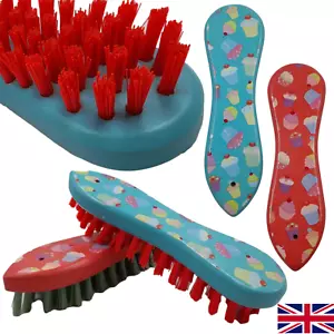 2 x Scrubbing Brush Hard Stiff PVC Bristles Cleaning Scrubber Kitchen Floor Tile - Picture 1 of 12