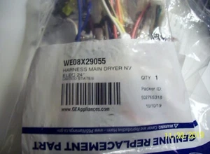 TOTALMENTE NUEVO GE WE08X29055 ARNÉS SECADOR PRINCIPAL NV ELEC 24" PIEZA GENUINA ENVÍO GRATUITO - Imagen 1 de 4