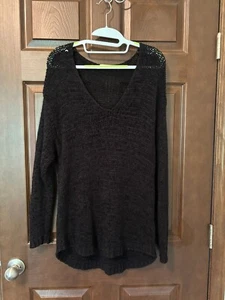 H&M Sweater Women's Size L Black - Picture 1 of 4