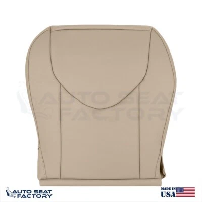 Cubierta de asiento de vinilo beige parte inferior del conductor sólida para Toyota RAV4 2009-2012 Foto 1 de 4